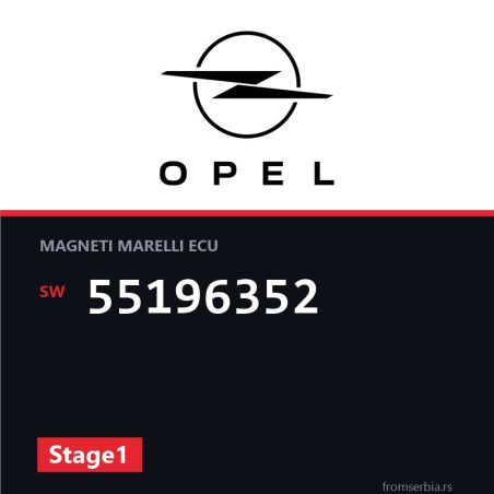 Opel Combo 55196352 Stage1 tuning file
