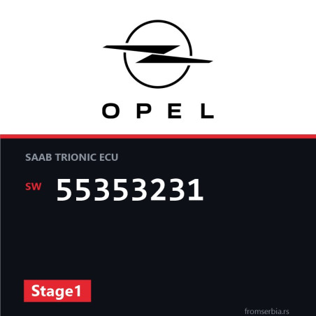 Opel Signum 55353231 Stage1 tuning file