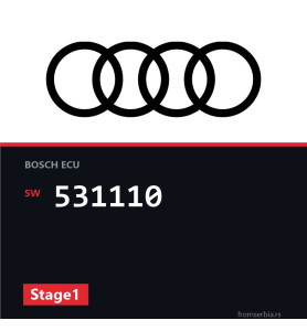 Audi A3 531110 Stage1 tuning file