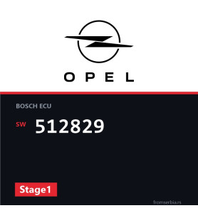 Opel Vivaro 512829 Stage1 tuning file