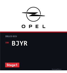 Opel Astra-F BJYR Stage1 tuning file
