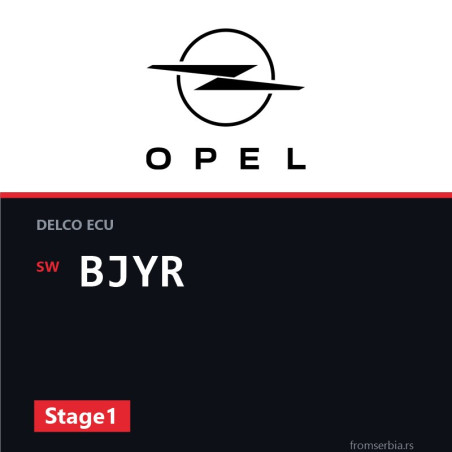 Opel Astra-F BJYR Stage1 tuning file