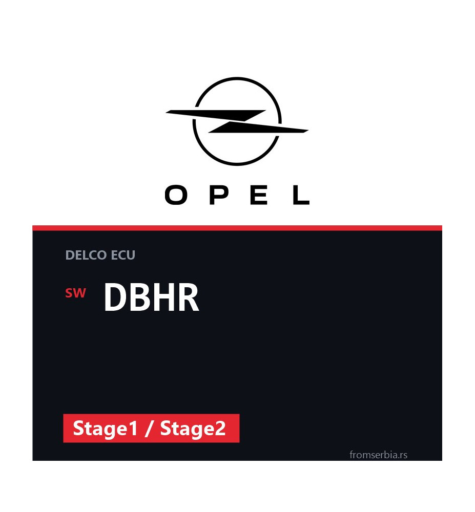 Opel Astra-F DBHR Stage1 / Stage2 tuning file