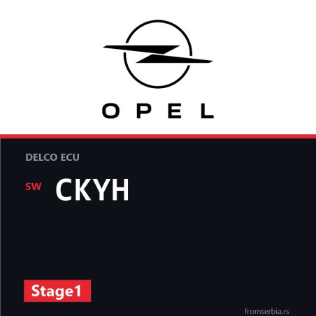 Opel Astra-G CKYH Stage1 tuning file