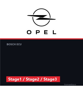 Opel Astra-H Stage1 / Stage2 / Stage3 tuning file