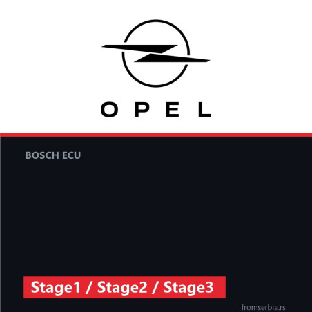 Opel Astra-H Stage1 / Stage2 / Stage3 tuning file