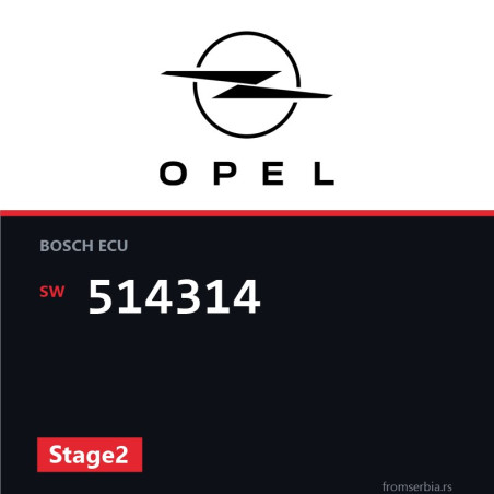 Opel Movano 514314 Stage2 tuning file