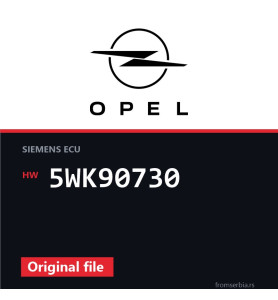 Opel Omega-B 5WK90730 original ECU file