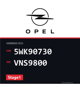Opel Omega-B 5WK90730 VNS9800 Stage1 tuning file
