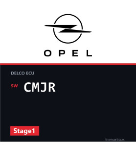 Opel Tigra CMJR Stage1 tuning file
