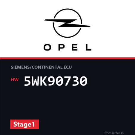 Opel Vectra-B 5WK90730 Stage1 tuning file