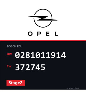 Opel Vectra-C 0281011914 372745 Stage2 tuning file