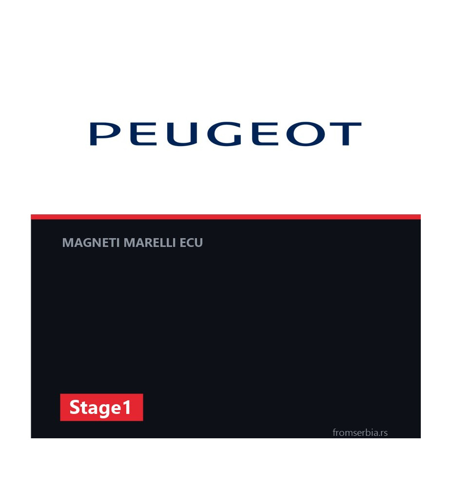 Peugeot 106 Stage1 tuning file