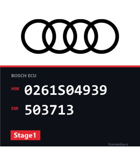 Audi A3 0261S04939 503713 Stage1 tuning file