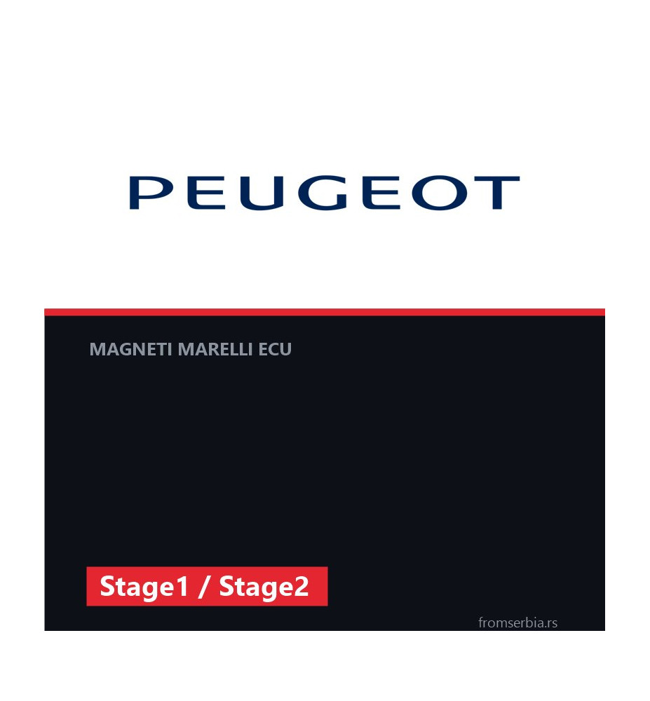 Peugeot 406 Stage1 / Stage2 tuning file