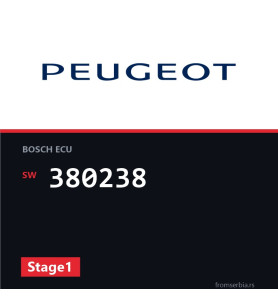 Peugeot 307 380238 Stage1 tuning file