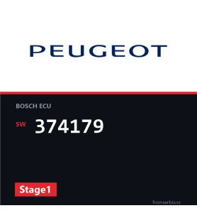 Peugeot 307 374179 Stage1 tuning file