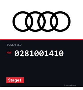 Audi A3 0281001410 Stage1 tuning file