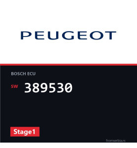 Peugeot 207 389530 Stage1 tuning file