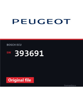 Peugeot 207 393691 original ECU file
