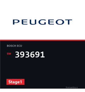 Peugeot 207 393691 Stage1 tuning file