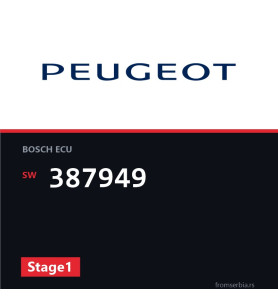 Peugeot 207 387949 Stage1 tuning file