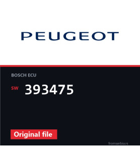 Peugeot 308 393475 original ECU file