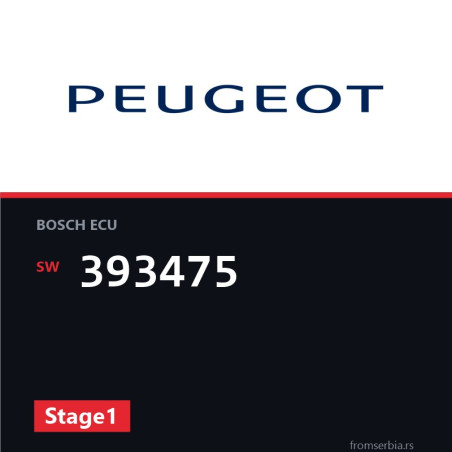 Peugeot 308 393475 Stage1 tuning file