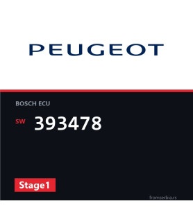 Peugeot 308 393478 Stage1 tuning file
