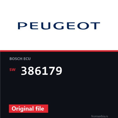 Peugeot Partner 386179 Stage1 tuning file