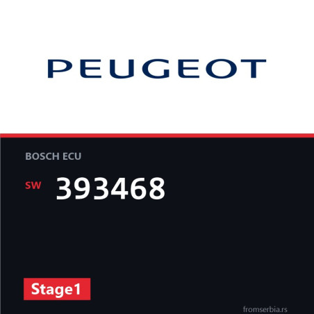 Peugeot Partner 393468 Stage1 tuning file