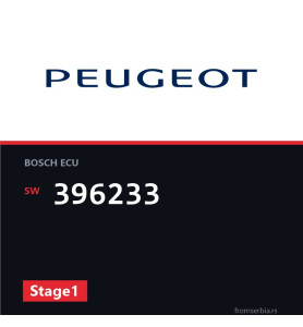 Peugeot 207 396233 Stage1 tuning file