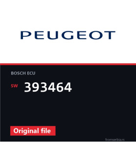 Peugeot 308 393464 original ECU file