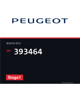 Peugeot 308 393464 Stage1 tuning file