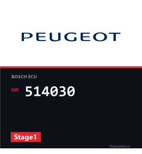 Peugeot 308 514030 Stage1 tuning file