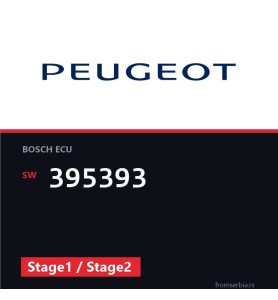 Peugeot 407 395393 Stage1 / Stage2 tuning file