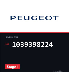 Peugeot Teppe 1039398224 Stage1 tuning file