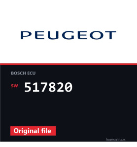 Peugeot 207 517820 original ECU file
