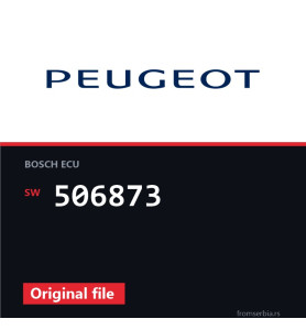 Peugeot 207 506873 original ECU file