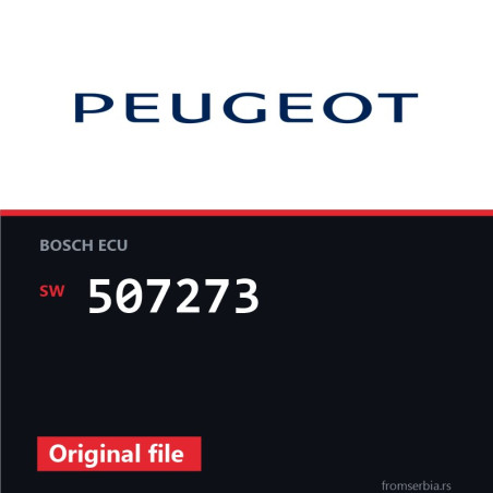 Peugeot 308 507273 original ECU file