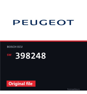 Peugeot 407 398248 original ECU file