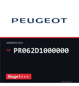 Peugeot 1.6 PR062D1000000 Stage1+++ tuning file