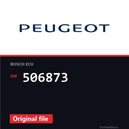Peugeot 207 506873 original ECU file