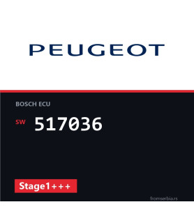 Peugeot 508 517036 Stage1+++ tuning file