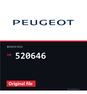 Peugeot RCZ 520646 original ECU file