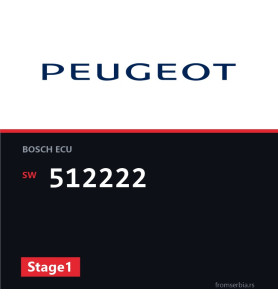 Peugeot RCZ 512222 Stage1 tuning file