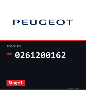 Peugeot 205 0261200162 Stage1 tuning file