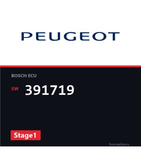 Peugeot 206 391719 Stage1 tuning file