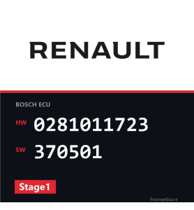Renault Espace 0281011723 370501 Stage1 tuning file