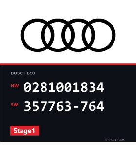 Audi A4 0281001834 357763-764 Stage1 tuning file